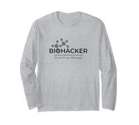 Biohacker Biohacking Your Biology Biohack Dna Maglia a Manica