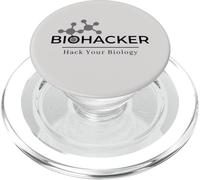 Biohacker Biohacking your Biology Biohack DNA PopSockets PopGrip per MagSafe