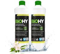 BIOHY Pulitore di Tappeto per aspirapolvere (2 Bottiglie da 1l) | Adatto a Tutti Gli aspirapolvere | elimina Senza Sforzo Tutte Le Macchie (Waschsauger)