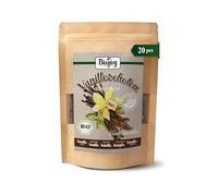Biojoy 20 baccelli di vera vaniglia Bourbon BIO, interi, Madagascar