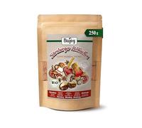Biojoy Miscela BIO di spezie per pan di zenzero di Norimberga, 250 g | Con cannella di Ceylon, noce moscata, chiodi di garofano, cardamomo, pimento, macis, zenzero, ideale per dolci