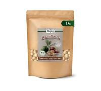 Biojoy Noci di macadamia BIO intere, non salate e non tostate, 1 kg