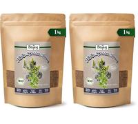 Biojoy Semi Di Erba Medica BIO (1 kg), interi e crudi (Medicago sativa) (Confezione da 2)