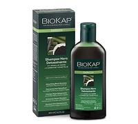 BIOKAP Bellezza Shampoo Nero con Argilla nera e Carbone Vegetale, Detossinante, Purifica il Cuoio Capelluto, Anti Sebo, 200 ml