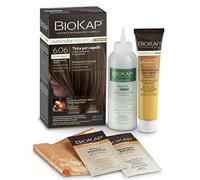 BIOKAP Nutricolor Delicato Rapid, Tinta capelli Senza Ammoniaca, Colorazione Capelli, Nutre, Colora e Ripara, Colorazione Con 10 Minuti Di Posa, 6.06 Biondo, 135ml
