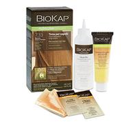 BIOKAP Nutricolor Delicato, Tinta capelli senza ammoniaca che rende i capelli morbidi e lucenti, Colorazione capelli con colori naturali, 140 ml (7.33 Biondo Grano Dorato)