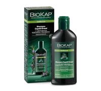 BIOKAP Shampoo Capelli Grassi NEW con Tricobiotic, con Abete Bianco e Rosmarino, Seboequilibrante, 200ml