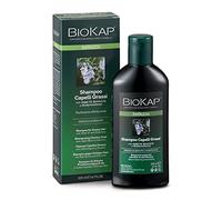 BIOKAP Shampoo Capelli Grassi, Trattamento capelli anti sebo con Abete Bianco e Rosmarino, Azione purificante, rinfrescante e protettiva, Effetto seta, 200 ml