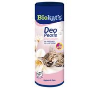 Biokat's Deo Pearls Baby Powder 700gr. - C01721 Con Deo Pearls Baby Powder, potete rinfrescare la cassetta del gatto tutte le volte che lo desiderate. Baby Powder è un profumo che incanta con la sua sensuale fragranza di essenze esotiche a base di vaniglia.