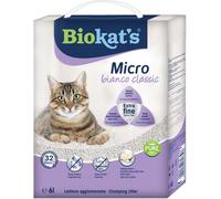 BIOKATS Biokat’s Lettiera Agglomerante Micro Bianco Classic 6L