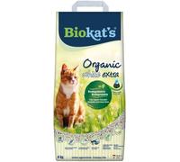 BIOKATS Biokat’s Lettiera Agglomerante Organic White Extra 4KG