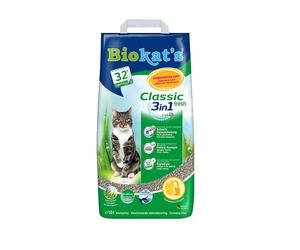 BIOKAT'S Classic 3w1 10 l Fresh in bentonite al profumo di erba fresca