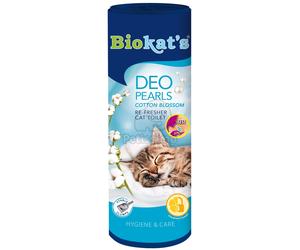 Biokat's Deo Pearls Cotton Blossom deodorante per lettiera 2 x 700 g