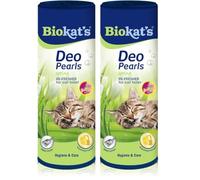 Biokat's Deo Pearls Spring - Complemento lettiera con profumo per agglomerati freschi e solidi nella toilette del gatto - 1 tubi (1 x 700 g) (Confezione da 2)