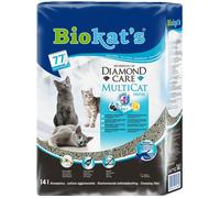 Biokat's Diamond Care MultiCat Fresh - Lettiera per gatti con carbone attivo, ap