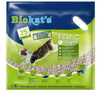 Biokat's EcoLight - Lettiera - 5 litri - Lettiera vegetale - 1° ORDINE? scegli lo sconto BZR5 / BZR20 + 200 punti fedeltà