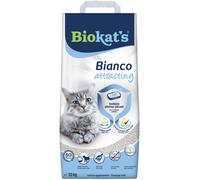 Biokats Lettiera Agglomerante Bianco Attracting 10KG