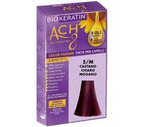 Biokeratin ACH8 Color Prodige - Tinta per Capelli Castano Chiaro Mogano 5M, 1Kit