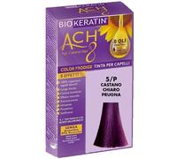 Biokeratin Ach8 Tinta per Capelli Castano Chiaro Prugna 5/P