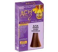 Biokeratin ACH8 Color Prodige - Tinta Capelli Biondo Scuro Caramello 6CA, 1Kit