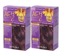 Biokeratin Ach8 Tinta Capelli 5M Castano Chiaro Mogano 2x140 ml