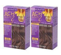 Biokeratin Ach8 Tintura per Capelli 5/MF Castano Chiaro Marrone Freddo