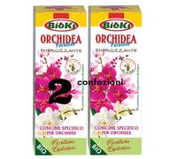 Bioki Concime orchidee per fioriture prolungate, offerta 2 confezioni da 100 g (DUO/PACK)