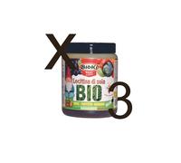 Bioki® Lecitina di soia, potenziatore delle difese piante e miglioratore delle produzioni di frutta e ortaggi, offerta tre pezzi da 350 g.