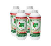 BIOKILL Insetticida Acaricida Microincapsulato No Gas, Ideale per Interni ed Esterni, Non Macchia e Non Lascia Odore, Resiste all’Umidità e ai Raggi Solari, Ricarica da 1000ml (4 Flaconi)