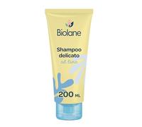 BIOLANE - Shampoo delicato per neonati e bambini - Shampoo bambini e districante per capelli - con Lino francese - 97% ingredienti di origine naturale - Non brucia gli occhi - Dalla nascita - 200 ml
