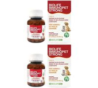 Biolife Immunopet Strong 60 Capsule Set da 2 2x52,5 g Capsule