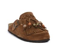 BIOLINE 1980 SEPPIA NABUCK ciabatte Donna 39