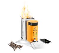 BioLite - CampStove 2+ - Fornelli a combustibile solido stainless steel /orange