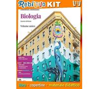 BIOLOGIA 4ED. - VOLUME UNICO (LDM) (9788808299888) - Libro Scolastico + Kit Scuola con Copertine Rebillo