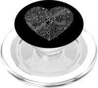 Biologia Chimica Fisica Matematica Scienze Astronomia Cuore PopSockets PopGrip per MagSafe