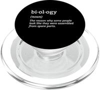 Biologia Definizione Organismo Genetica Scienza Microbiologo PopSockets PopGrip per MagSafe