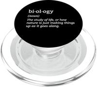 Biologia Definizione Organismo Genetica Scienza Microbiologo PopSockets PopGrip per MagSafe