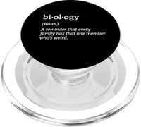 Biologia Definizione Organismo Genetica Scienza Microbiologo PopSockets PopGrip per MagSafe