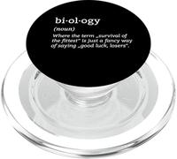 Biologia Definizione Organismo Genetica Scienza Microbiologo PopSockets PopGrip per MagSafe