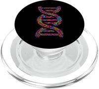 Biologia DNA Molecola Parola Nuvola Scienza Insegnante Presente PopSockets PopGrip per MagSafe