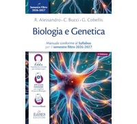 Biologia e genetica. Manuale conforme al Syllabus per il semestre filtro 2026-2027. Con assistente virtuale