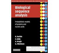 Biological Sequence Analysis: Probabilistic Models of Proteins and Nucleic Acids