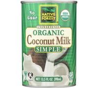 Biologico Non Zuccherato Cocco Latte Semplice 399ml (Confezione Da 12) By Native