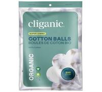 Biologico Super Jumbo Cotone Palline 200 Conte By Cliganic