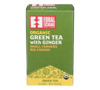 Biologico Tè Verde Con Zenzero 20 Sacchetti (Contenitore Da 6) By Equal Exchange