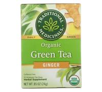 Biologico Tè Verde Zenzero 16 Borse