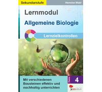 Biologie Lernzielkontrollen Klasse 5-10 | 3 Niveaustufen differenziert | Evolution Ökologie Genetik Naturschutz | Kopiervorlagen mit Lösungen ... effektiv und nachhaltig unterrichten
