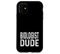 Biologo Amico Biologia Distressed Micro Ecologist Ecologia Custodia per iPhone 11