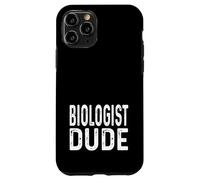 Biologo Amico Biologia Distressed Micro Ecologist Ecologia Custodia per iPhone 11 Pro