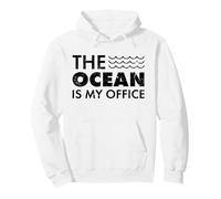 Biologo Marino Ocean è Il Mio Ufficio Biologia Marina Felpa con Cappuccio